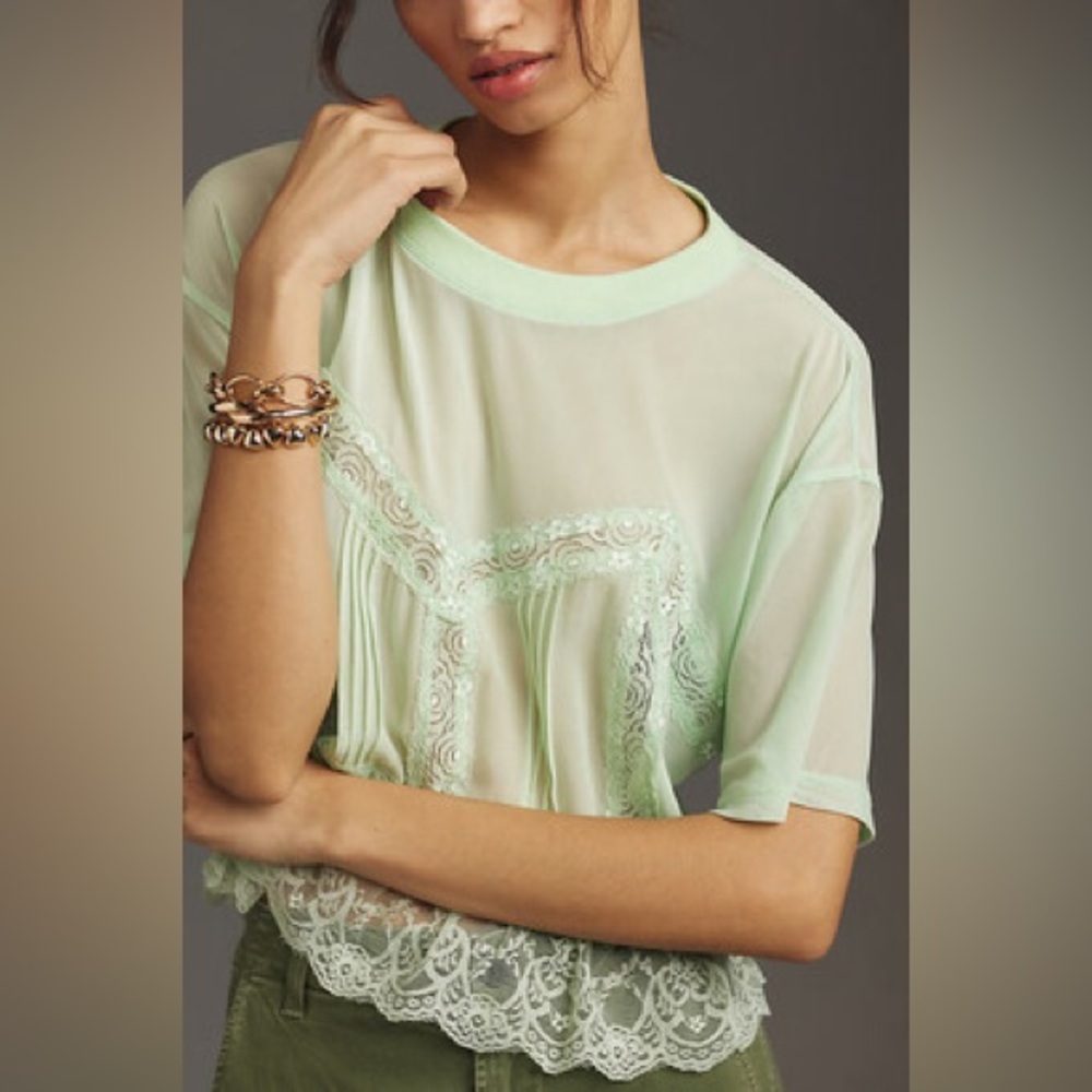 NWT Anthropologie lace top